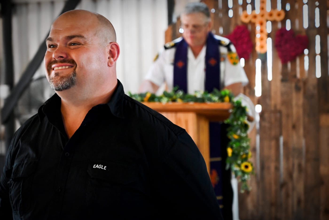 Wedding ceremony by Dr. Gerrit Rademeyer in Colenso